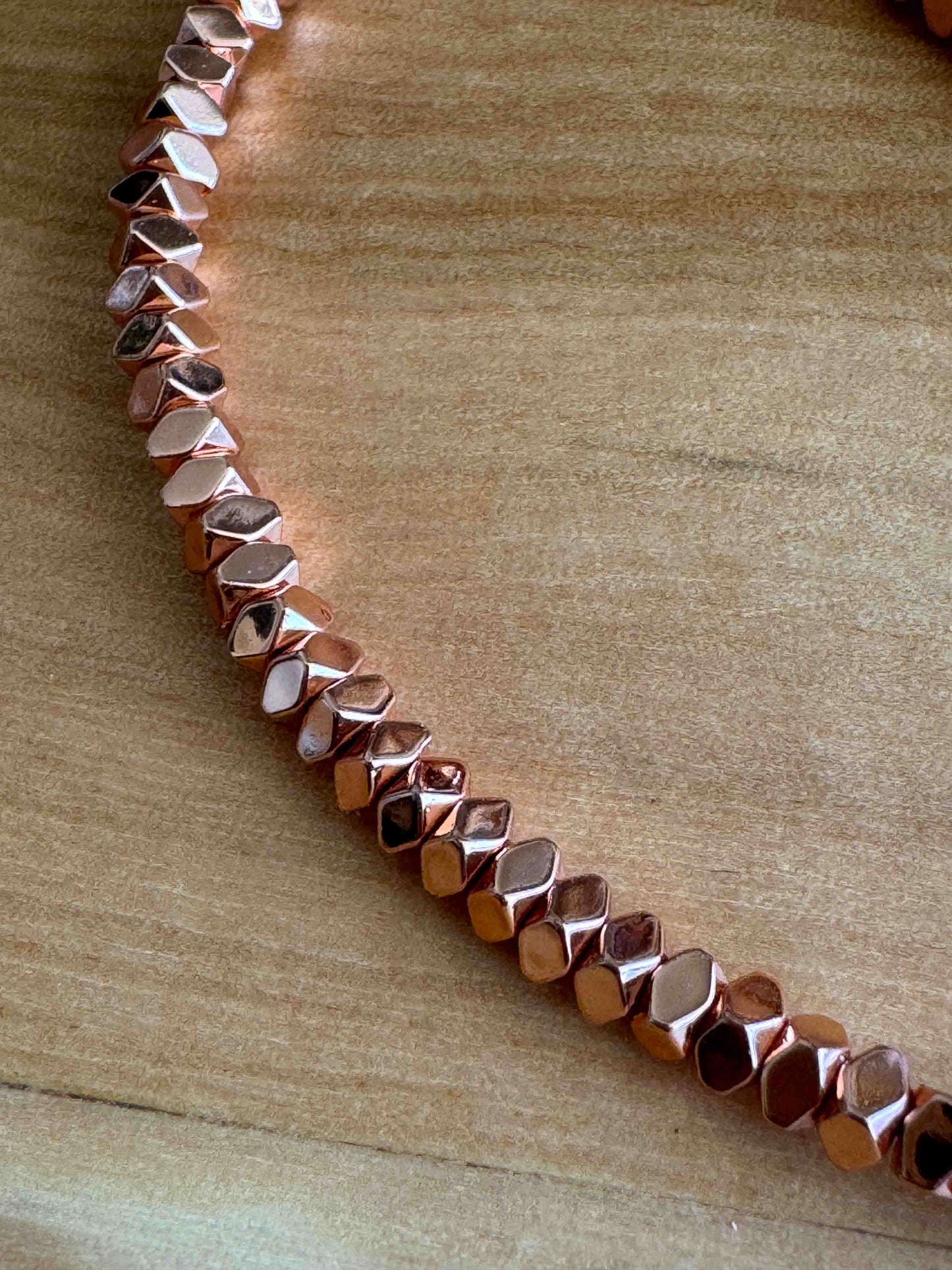 Pulsera de Hematita – Estilo Bohemio