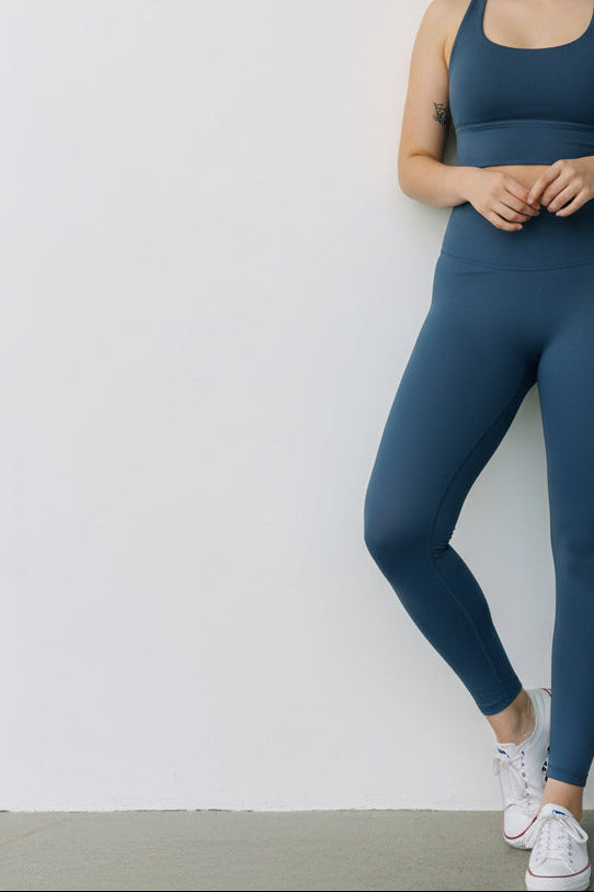 Legging Azul Profundo