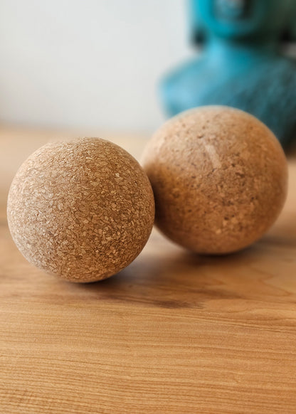 Pelota de corcho para masaje