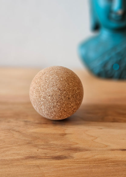Pelota de corcho para masaje