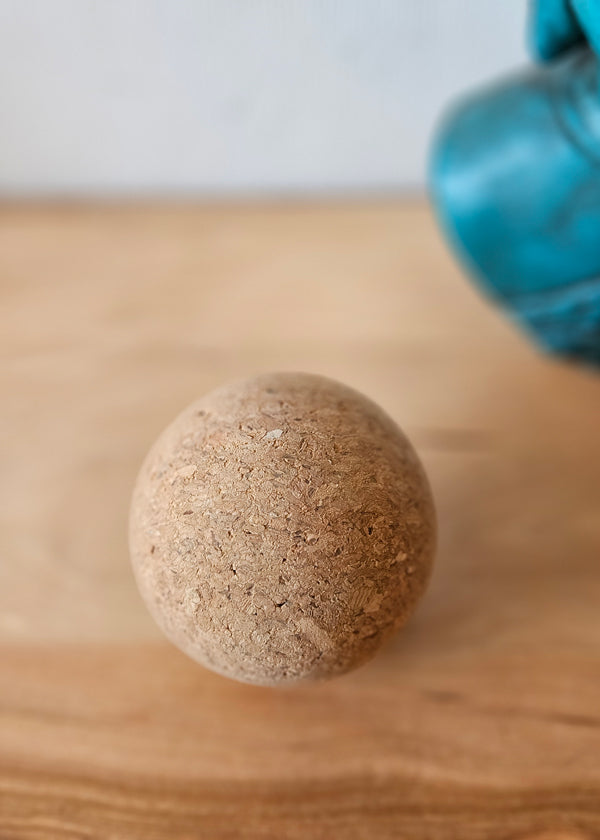 Pelota de corcho para masaje