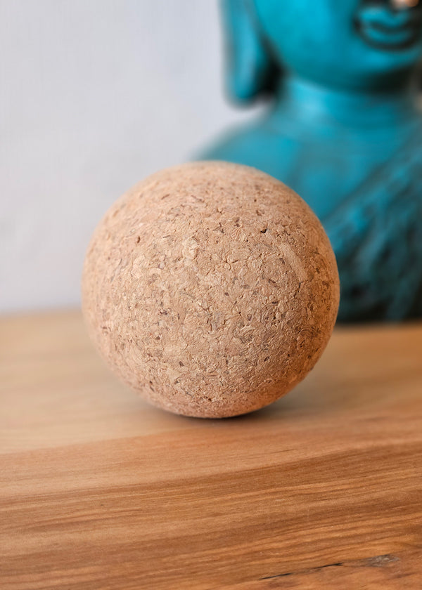 Pelota de corcho para masaje