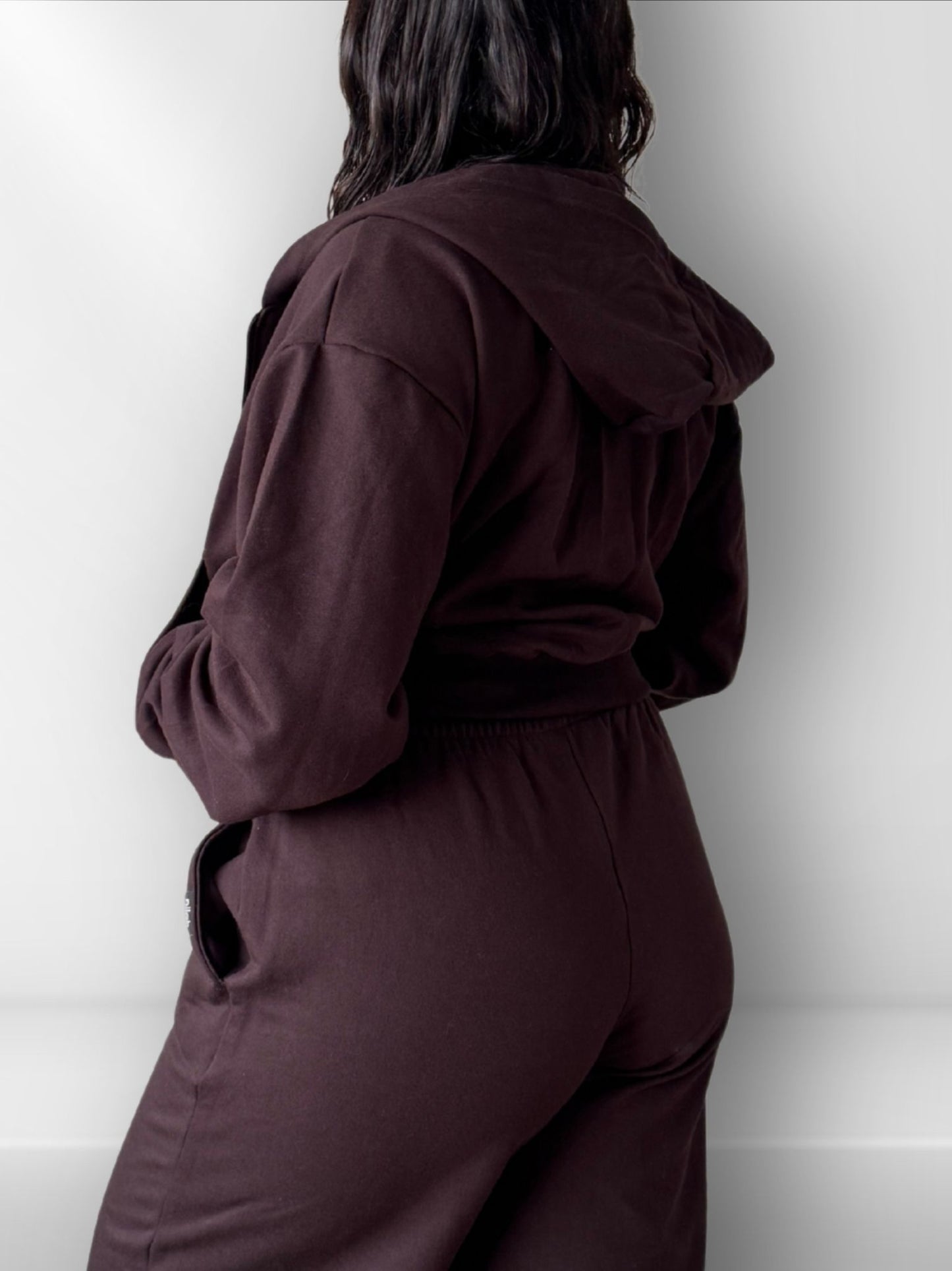 Polerón cierre algodón