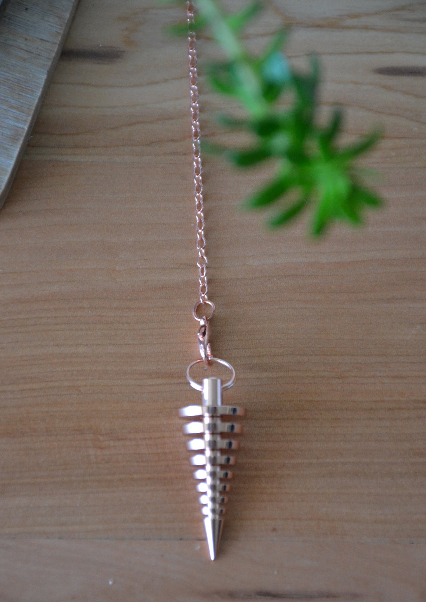 Péndulo Espiral Rose Gold