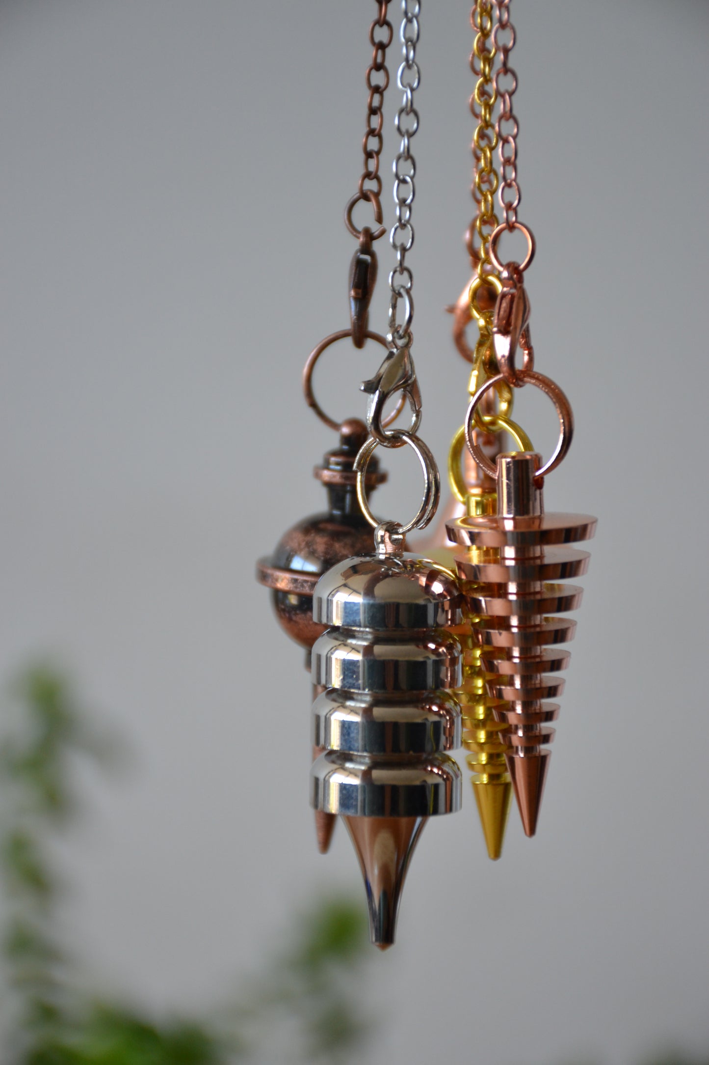 Péndulo Espiral Rose Gold