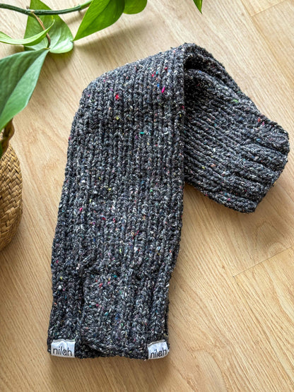 Polainas de lana de ropa reciclada - 60 cm