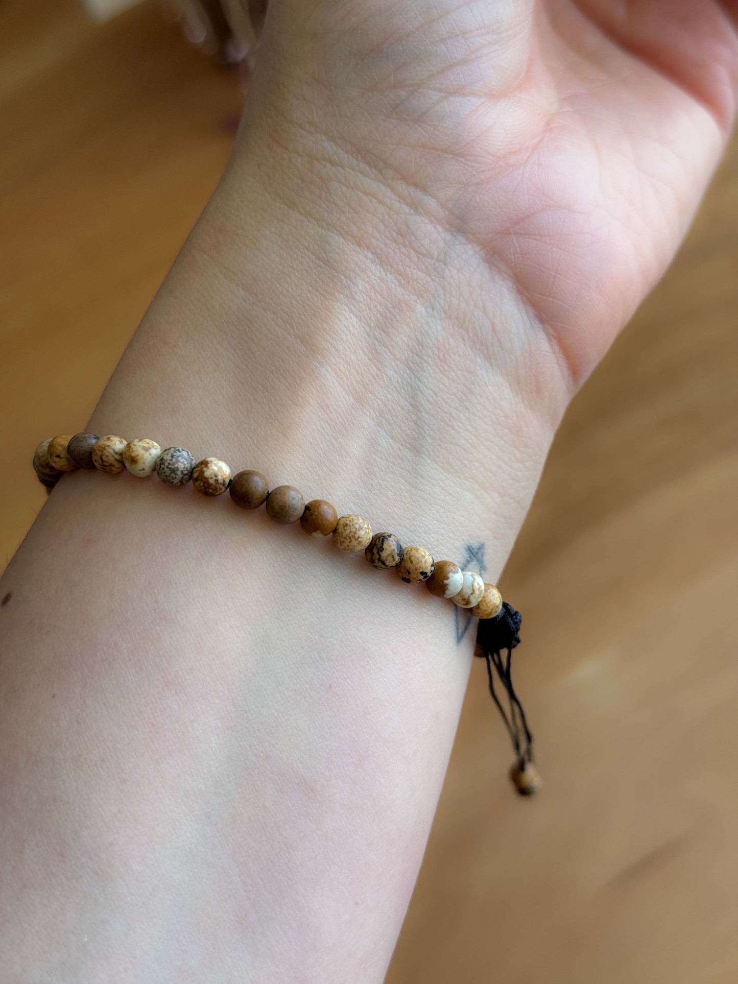 Pulsera de Piedra Jaspe Paisaje