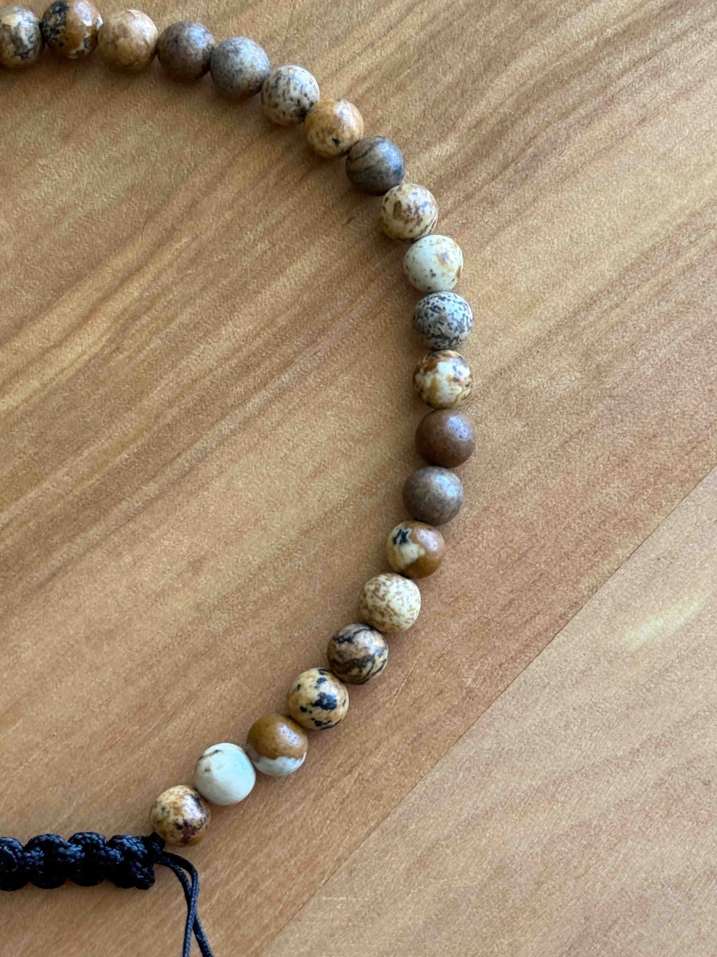 Pulsera de Piedra Jaspe Paisaje