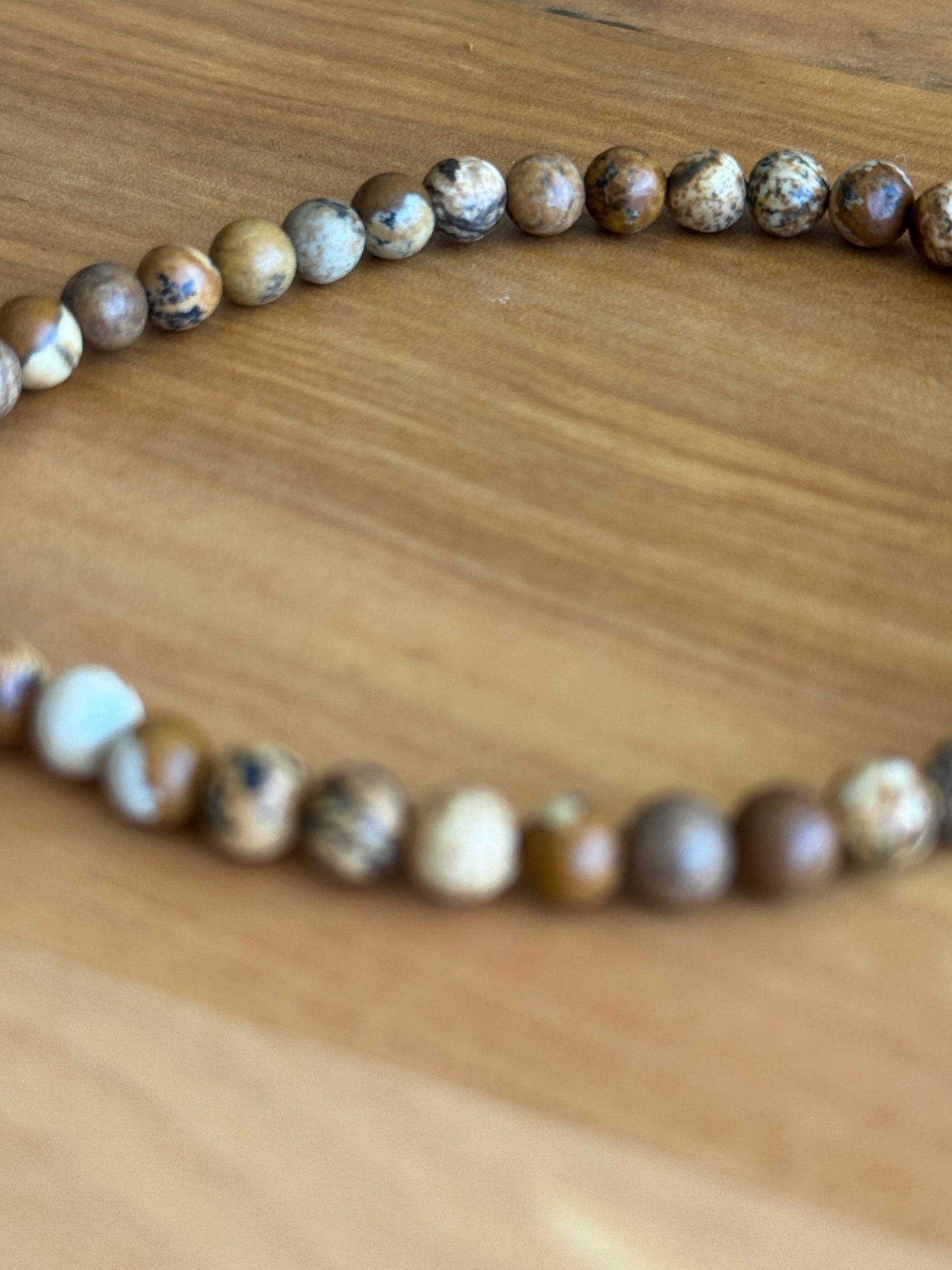 Pulsera de Piedra Jaspe Paisaje