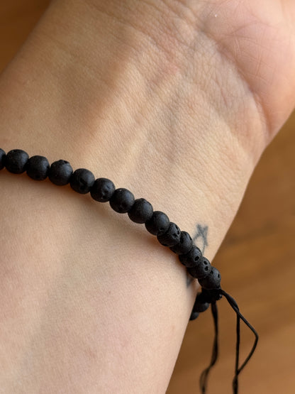 Pulsera de Piedra Lava