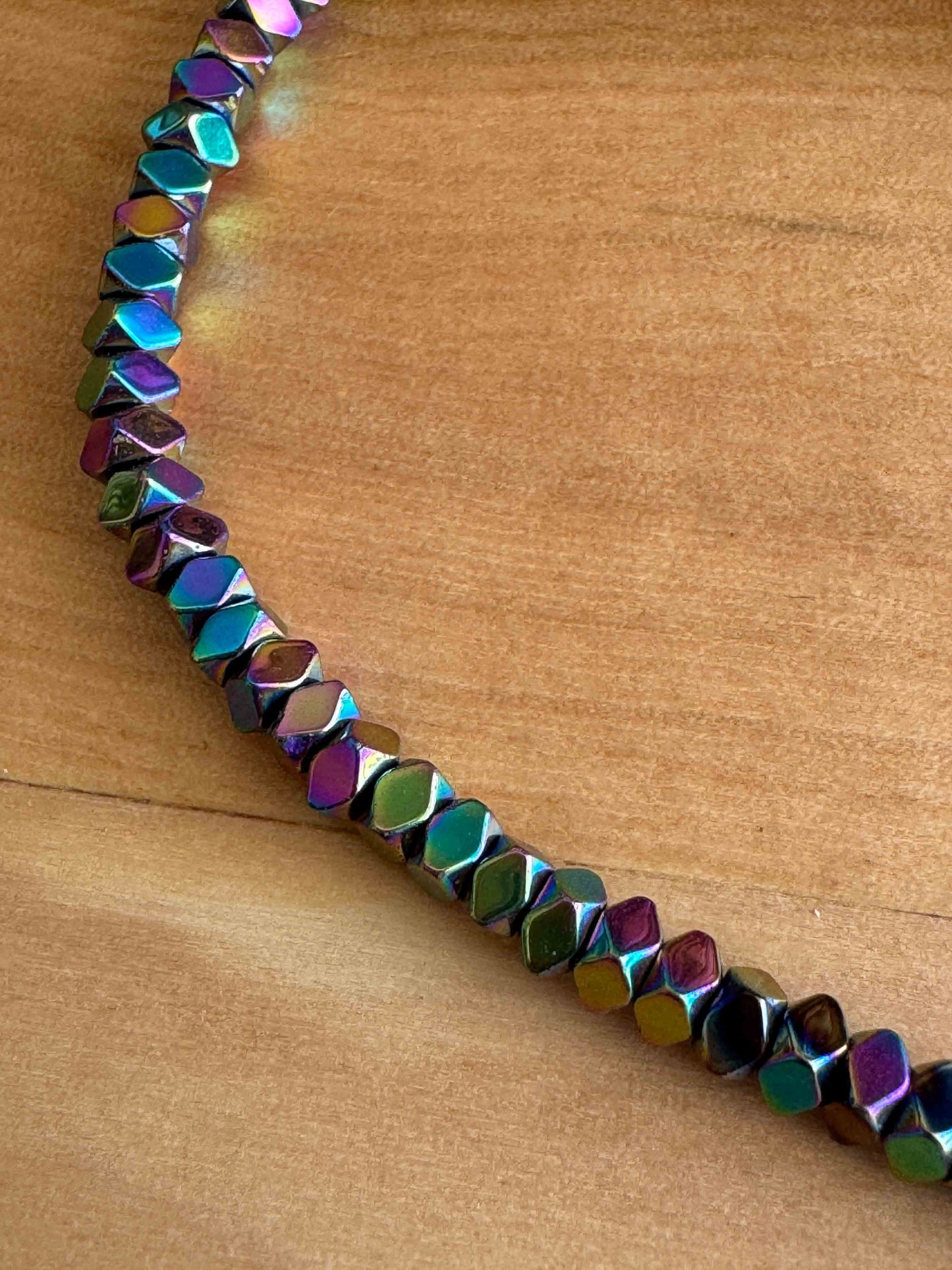 Pulsera de Hematita – Estilo Bohemio