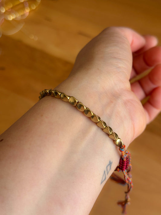 Pulsera Tibetana de Bronce