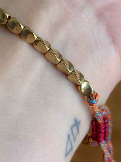 Pulsera Tibetana de Bronce