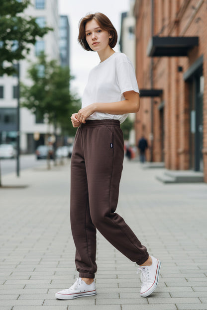 Jogger algodón Café