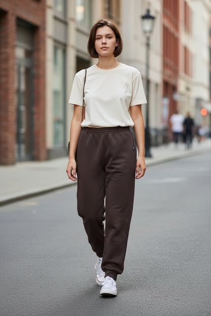 Jogger algodón Café