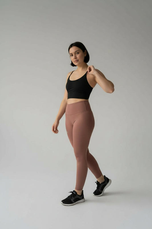 Legging Café Almendra