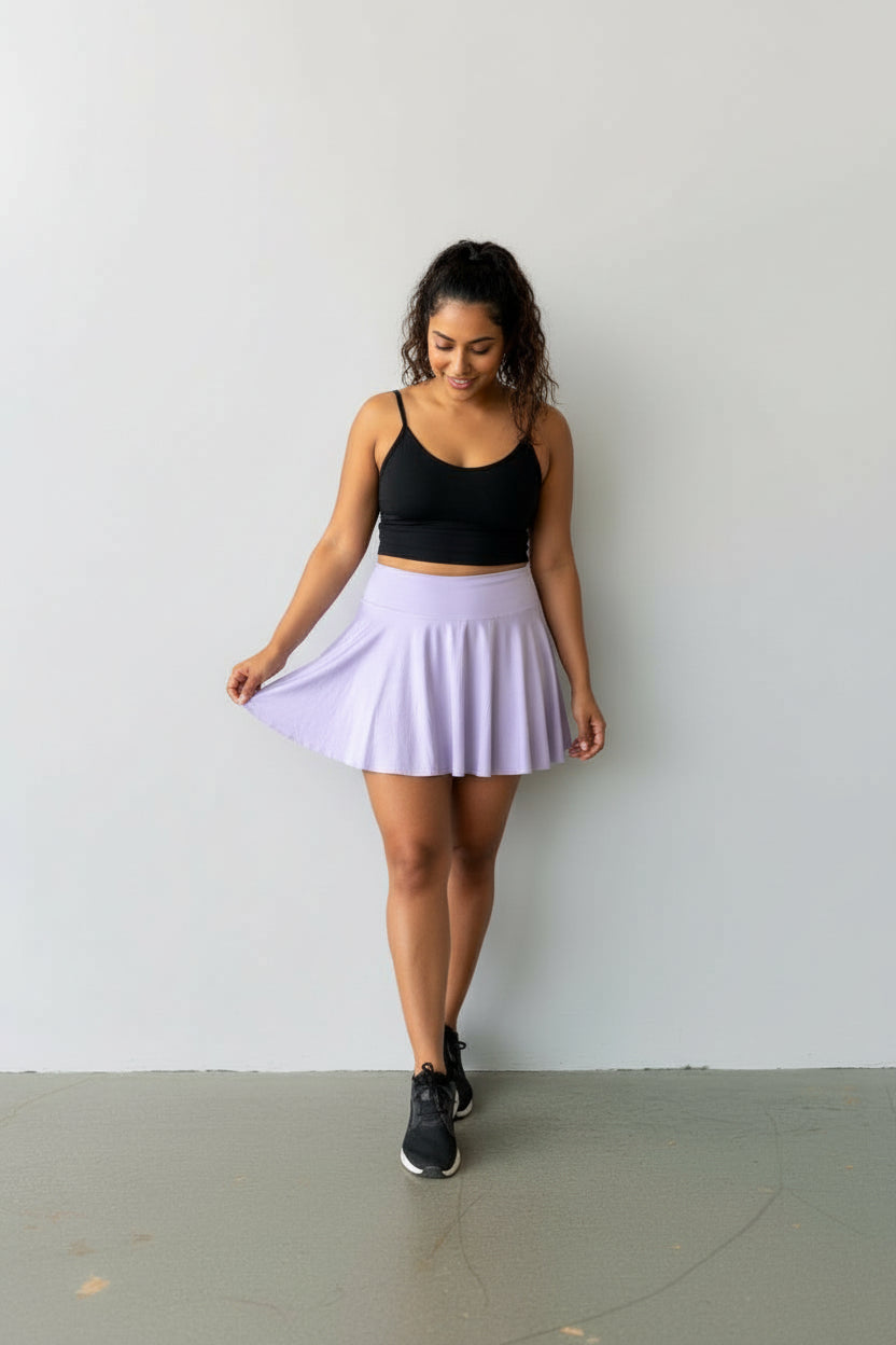 Falda Lila