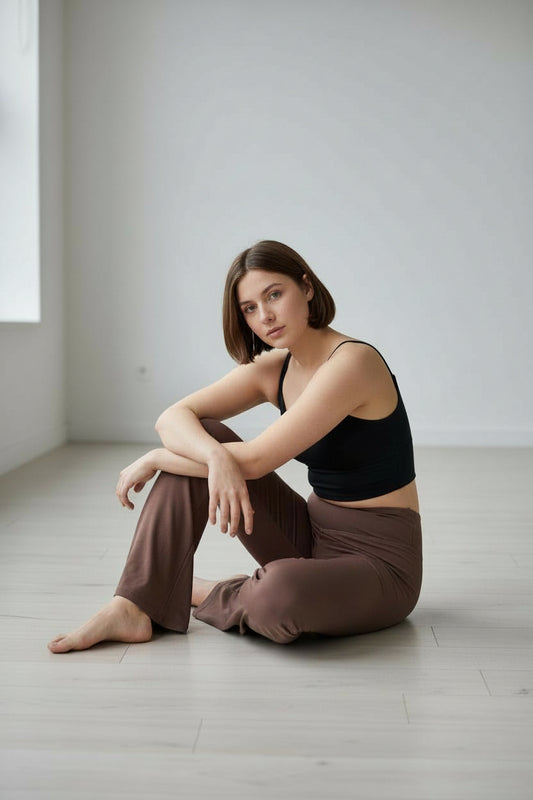 Legging Recto Chocolate