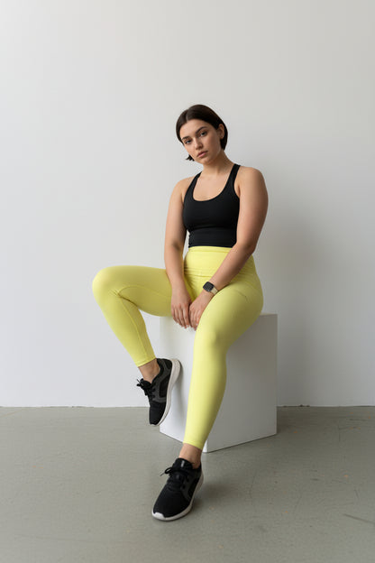 Legging Amarillo Lima