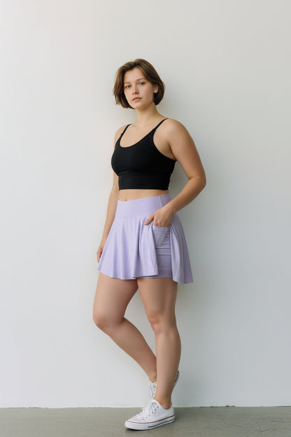 Falda Lila