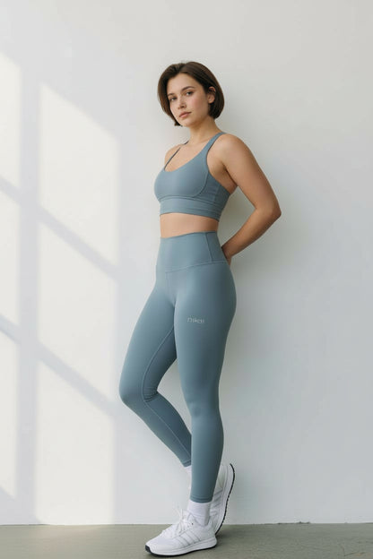 Legging Azul Grisáceo