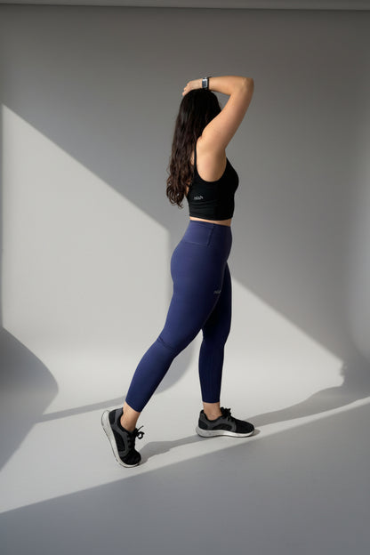 Legging Azul Petróleo