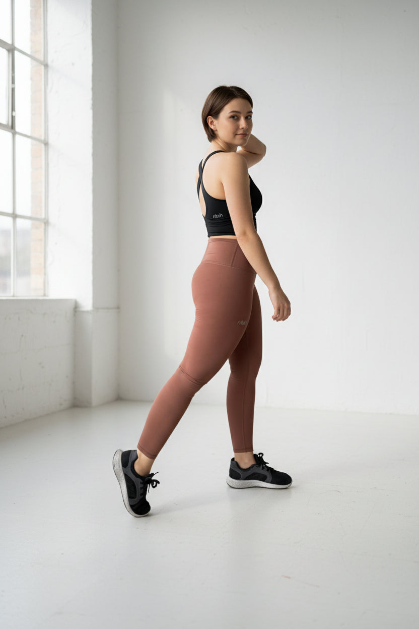 Legging Café Almendra