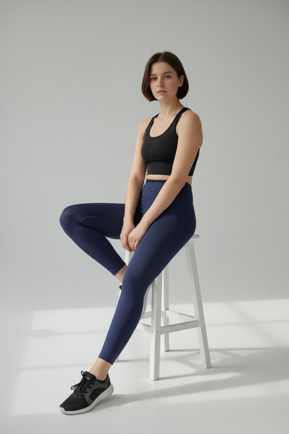 Legging Azul Petróleo