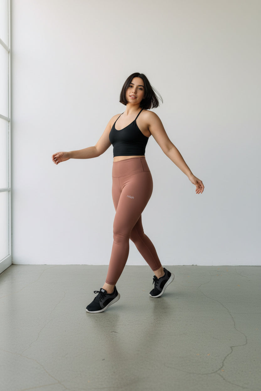 Legging Café Almendra