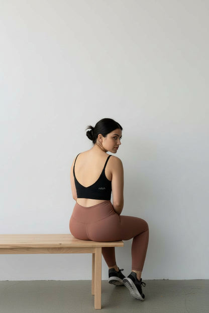 Legging Café Almendra